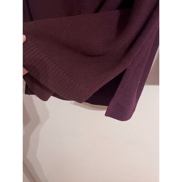 Talbots Knit Tunic Sweater M Red Old Money Classic Preppy Retro Neutral Minimal - Picture 4 of 9